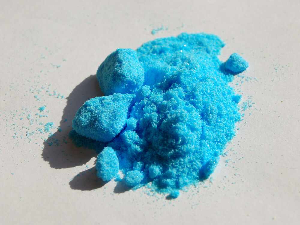 CopperII sulfate pentahydrate sample 1